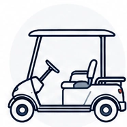 Golf arabası akü şarj uygulaması
